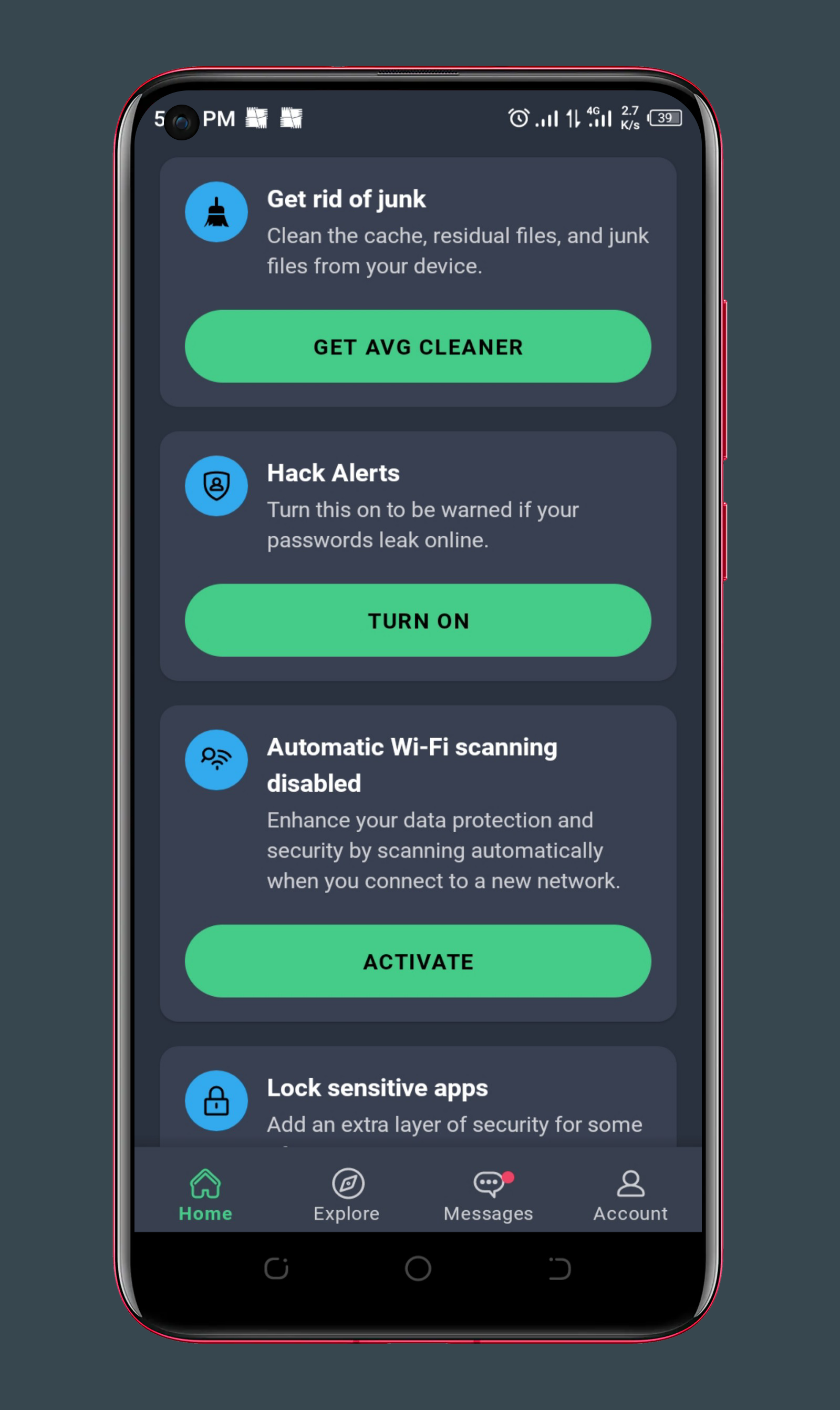 AVG AntiVirus Security MOD APK (Premium Unlocked) 4