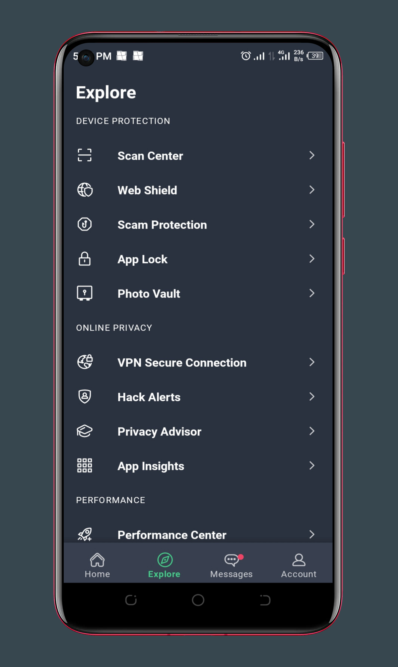 AVG AntiVirus Security MOD APK (Premium Unlocked) 5