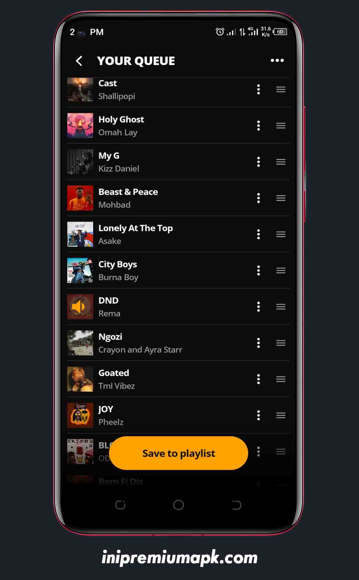 Audiomack MOD APK (Premium Unlocked) 4