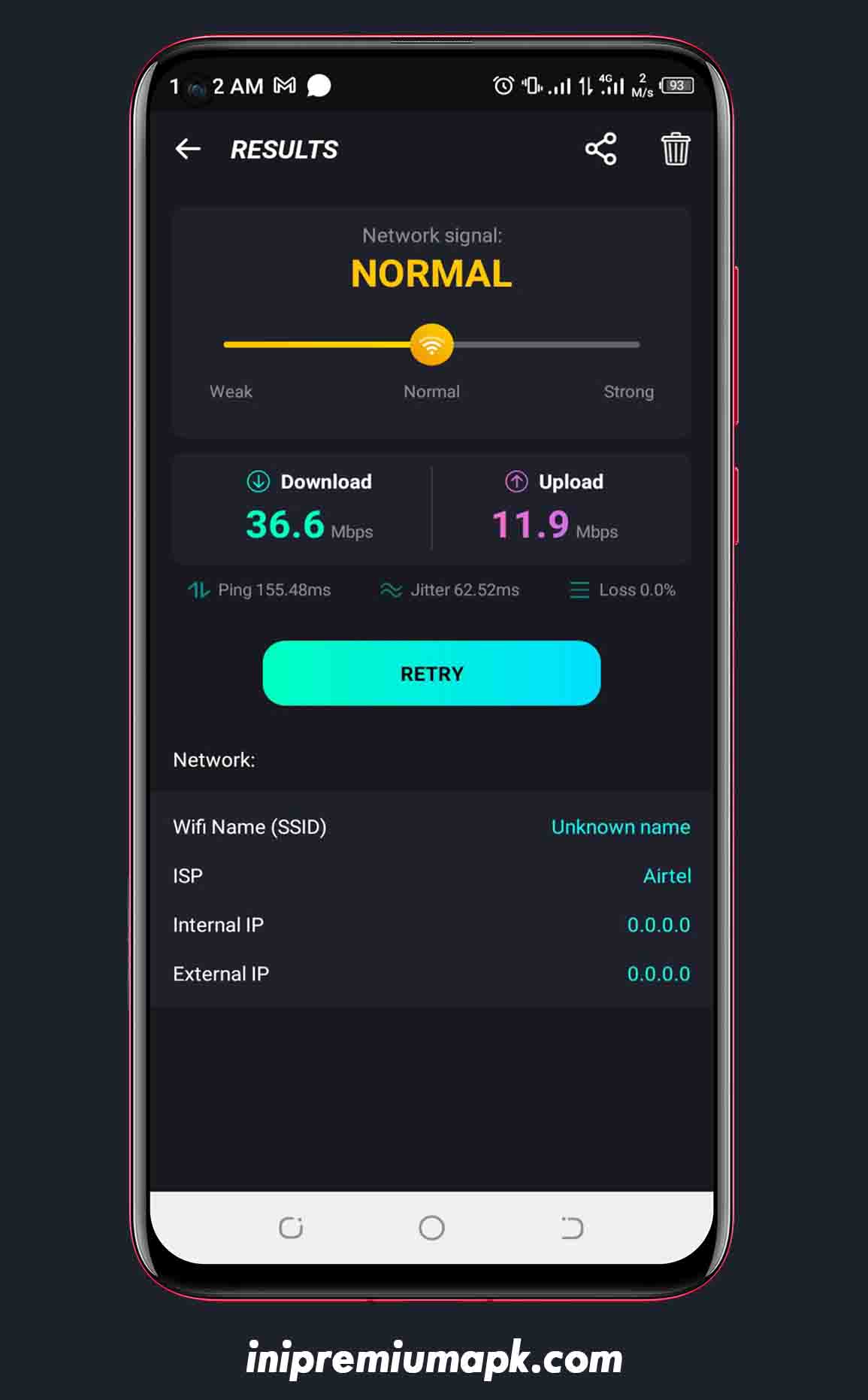 Speedtest MOD APK (Premium Unlocked) 2