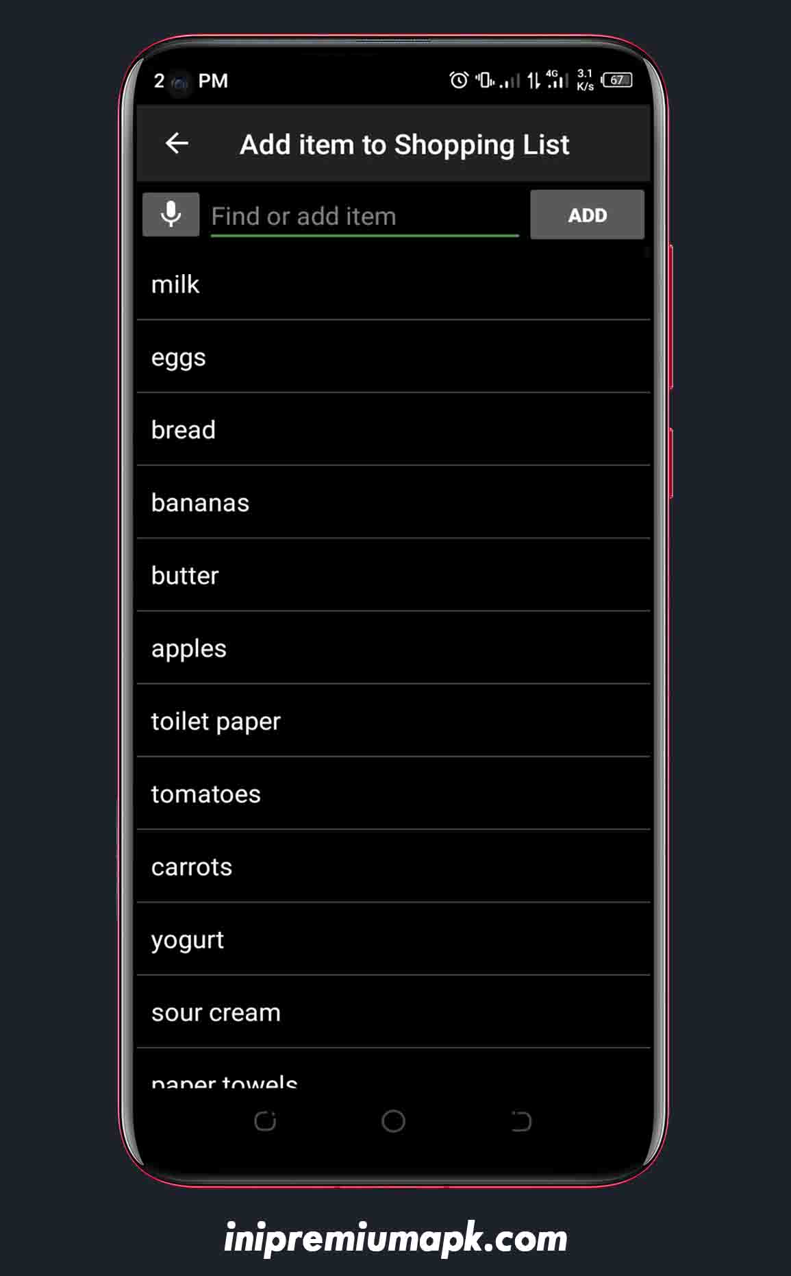 Our Groceries Shopping List MOD APK (Premium Unlocked) 1