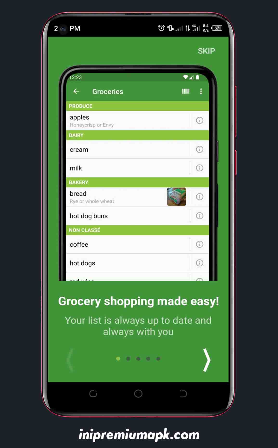 Our Groceries Shopping List MOD APK (Premium Unlocked) 3