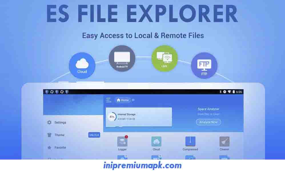 ES File Explorer MOD APK (Premium Unlocked) 1