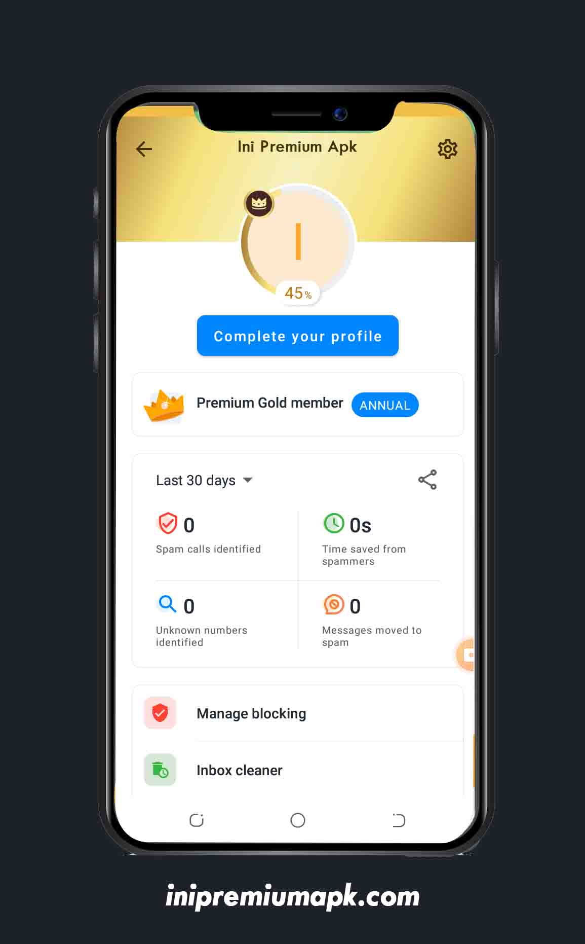 TrueCaller MOD APK (Gold Unlocked) 5