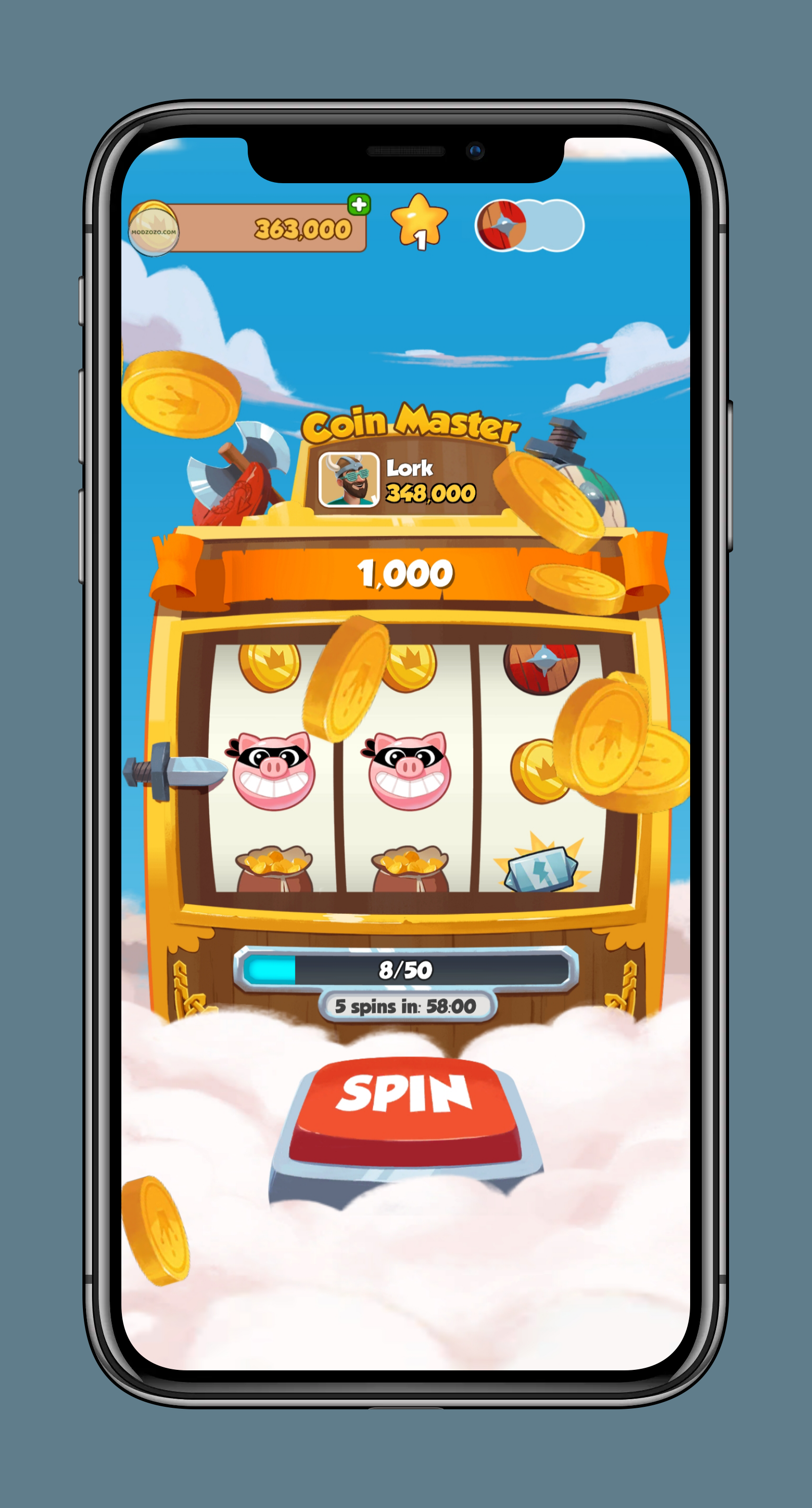 Coin Master MOD APK (Unlimited Cards, Unlocked 4