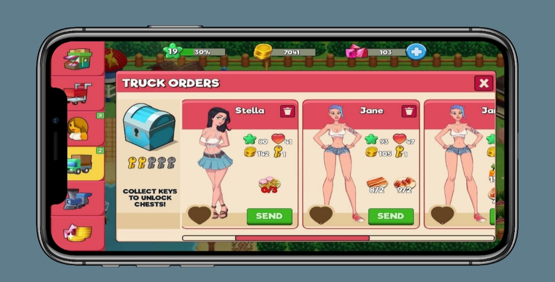 Booty Farm MOD APK (Unlimited Gems) 4