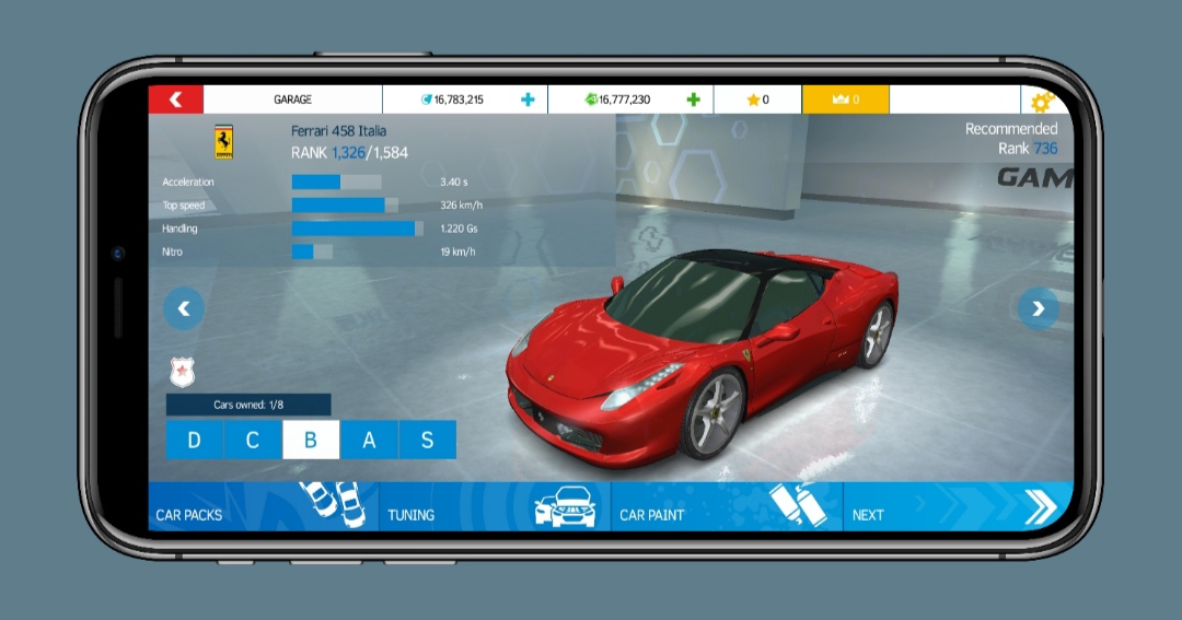 Asphalt Nitro MOD APK (Unlimited Money) 3