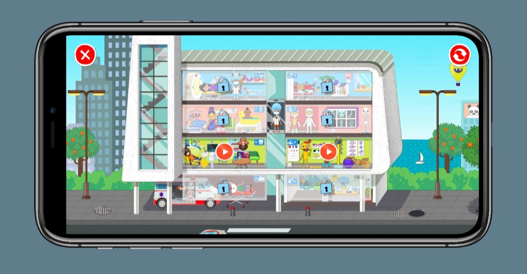 Pepi Hospital MOD APK (Free Purchase) 4