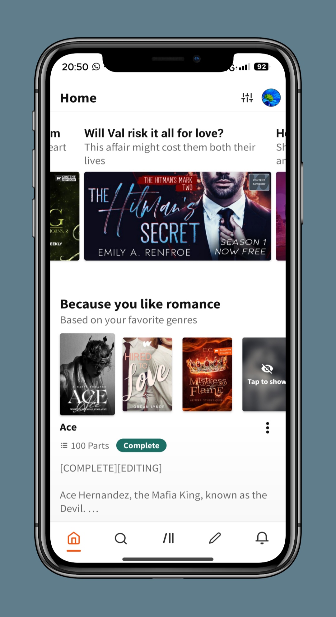 Wattpad MOD APK (Premium, Free Coins Stories) 6