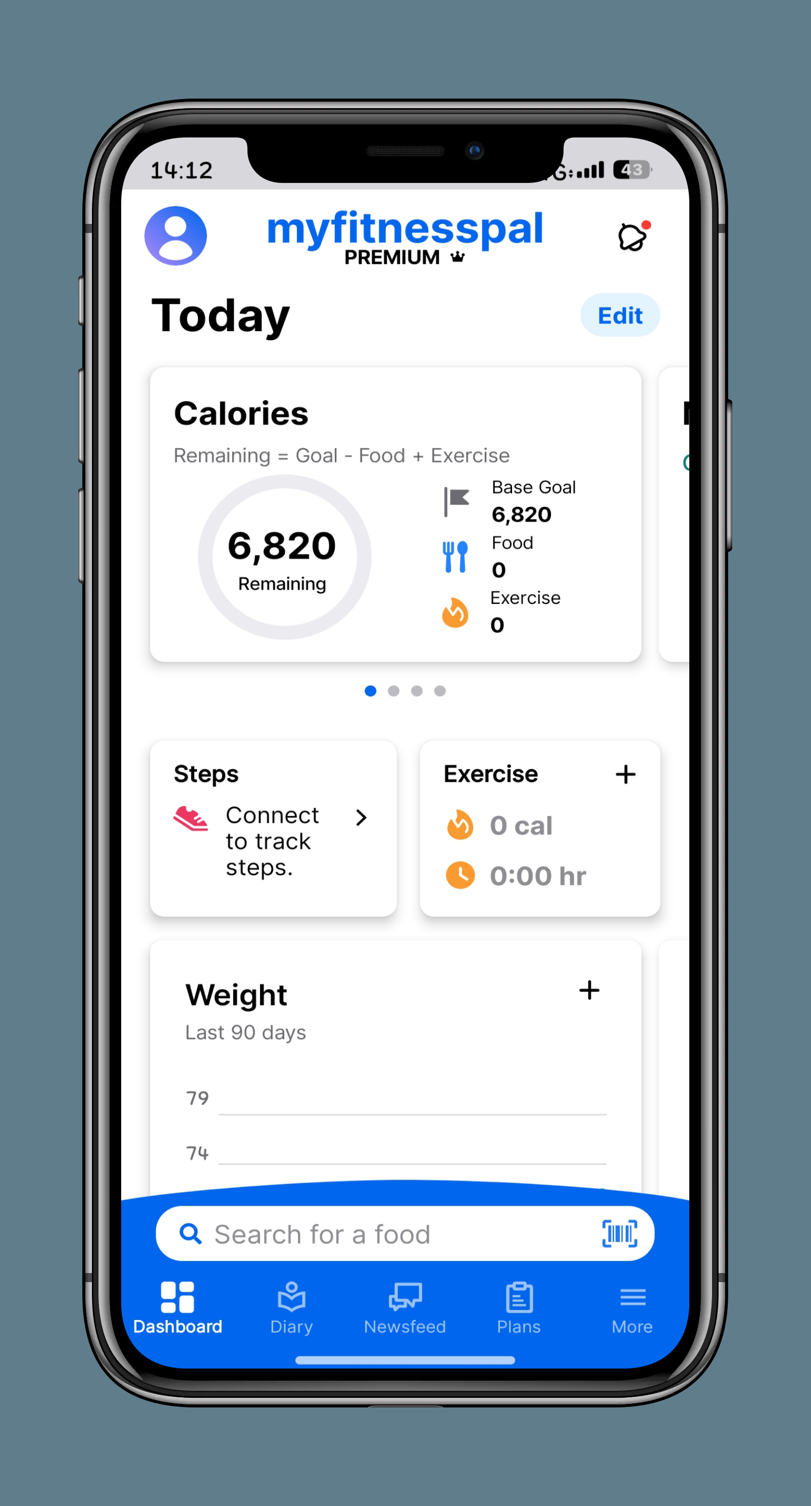 MyFitnessPal MOD APK (Premium Unlocked) 3