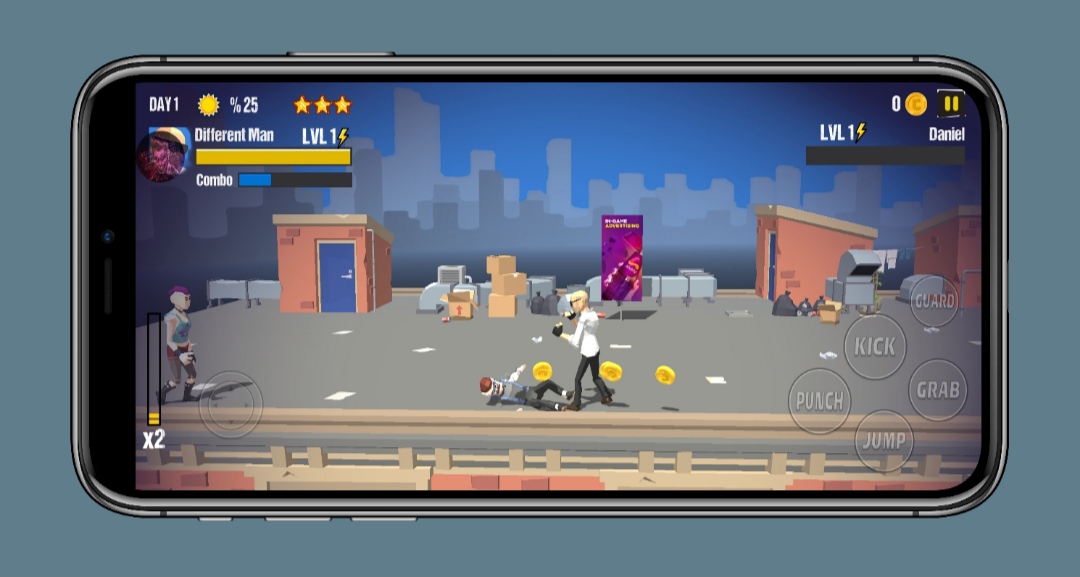 City Fighter vs Street Gang MOD APK (God Mode, One Hit) 4