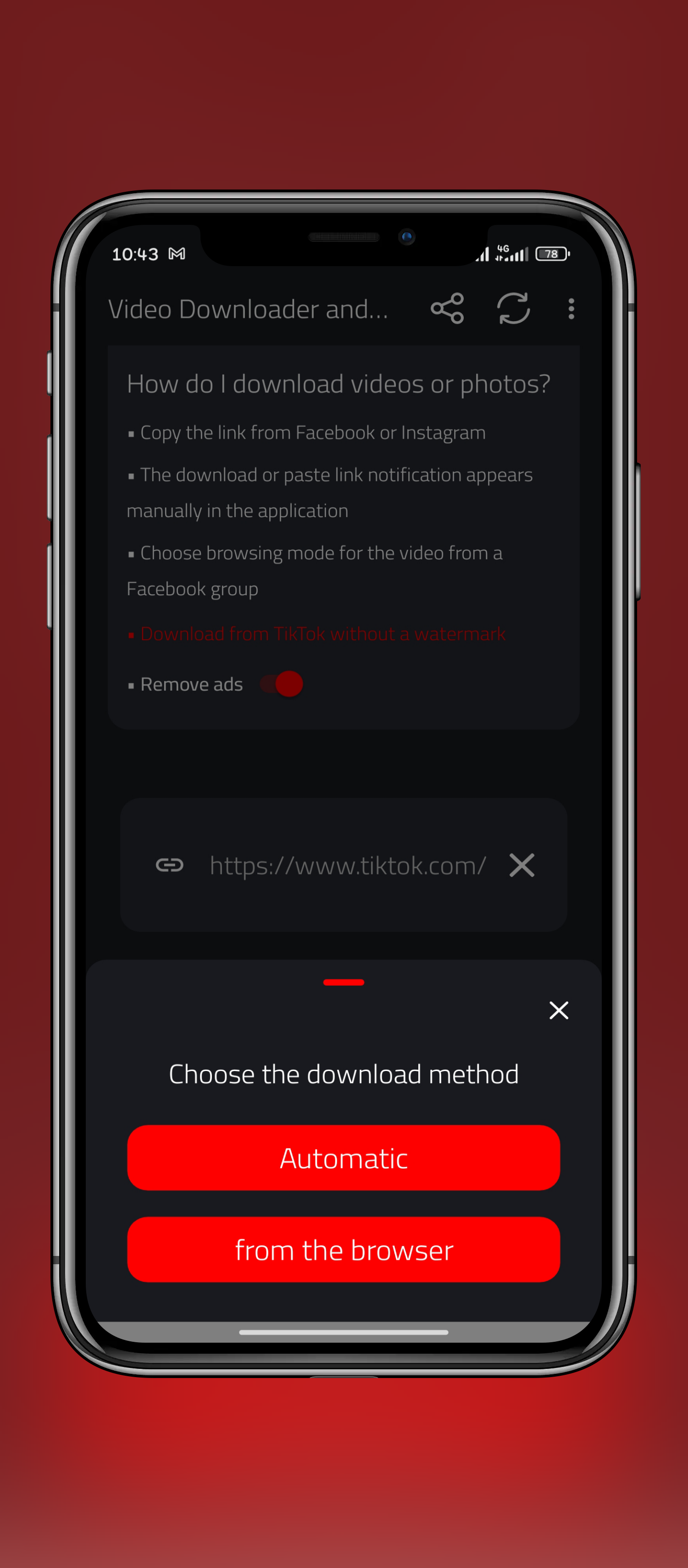 Video Downloader and Stories MOD APK (Pro Unlocked) 3