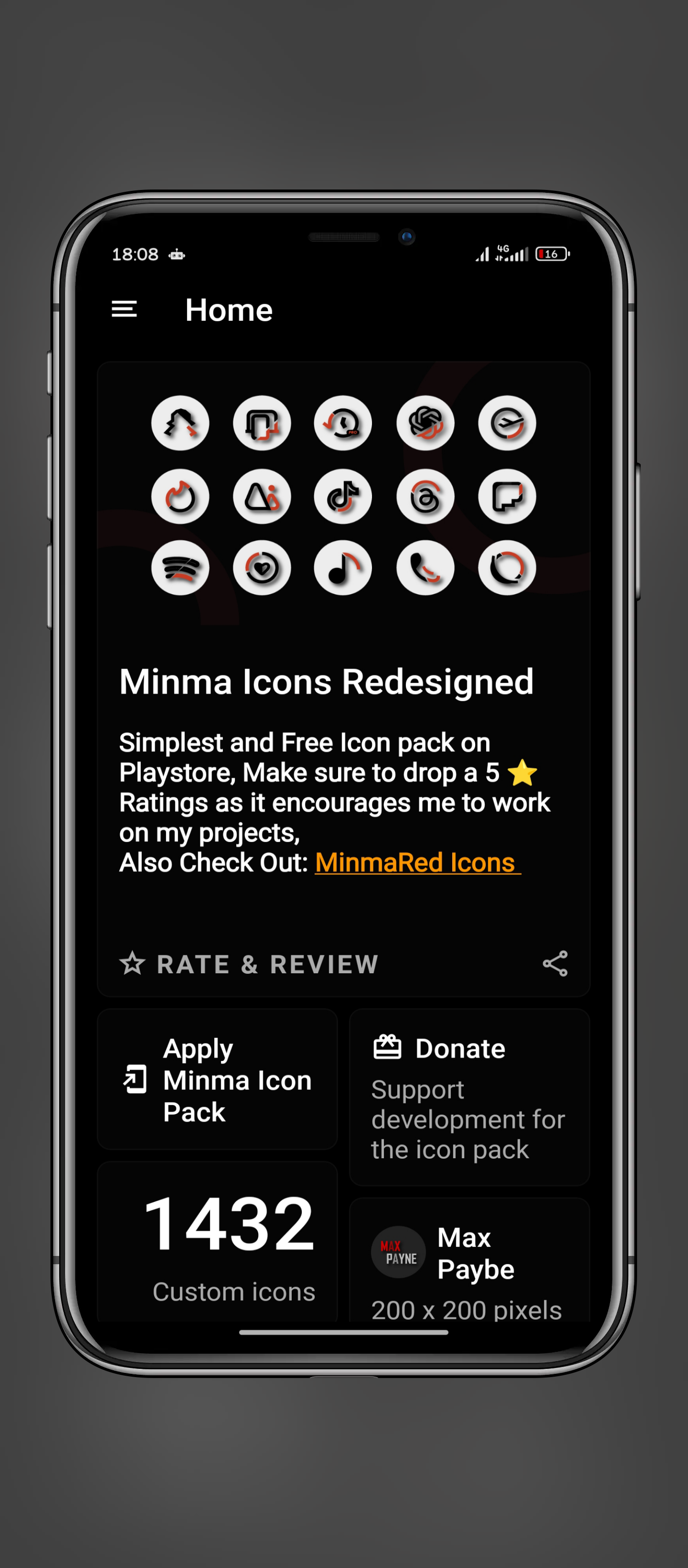 Minma Icon Pack APK (Unlocked All) 2