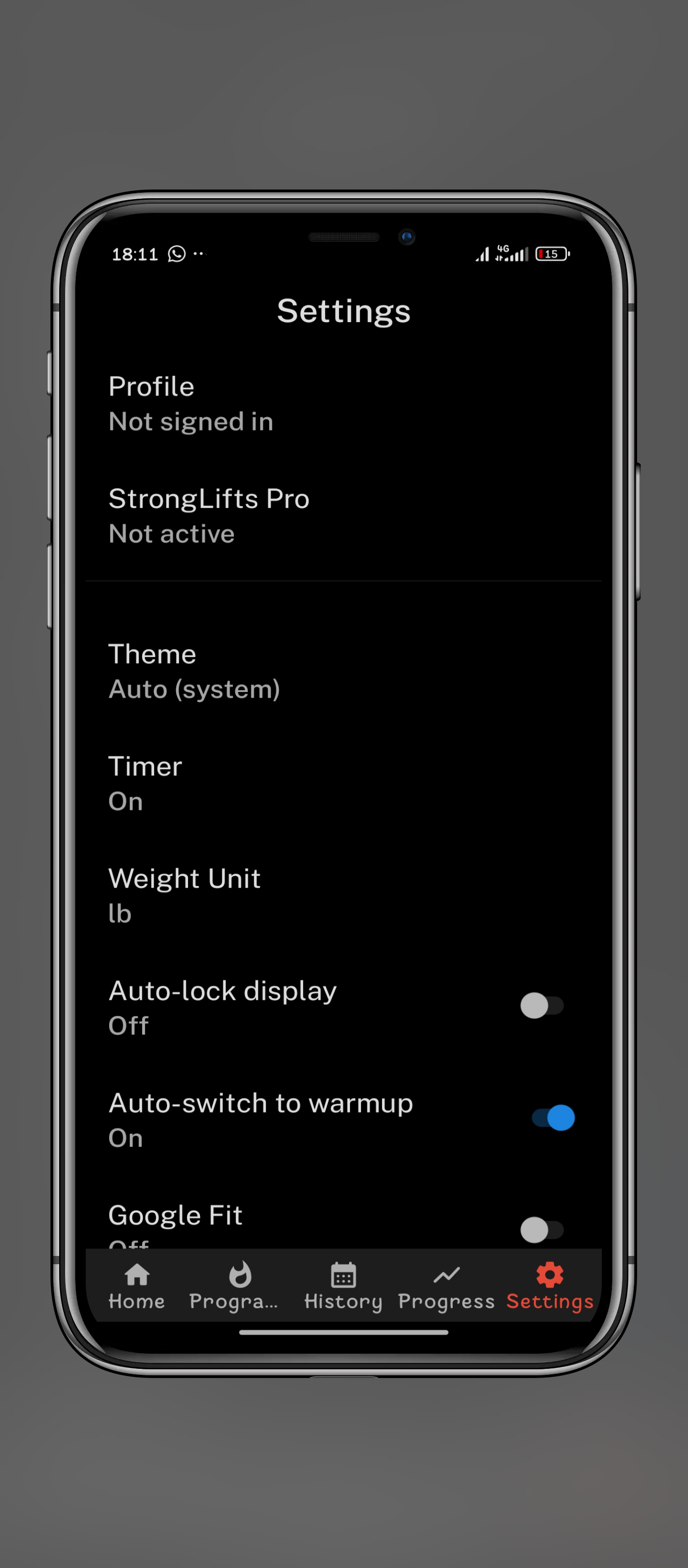 StrongLifts Weight Lifting Log MOD APK (Pro Unlocked) 5