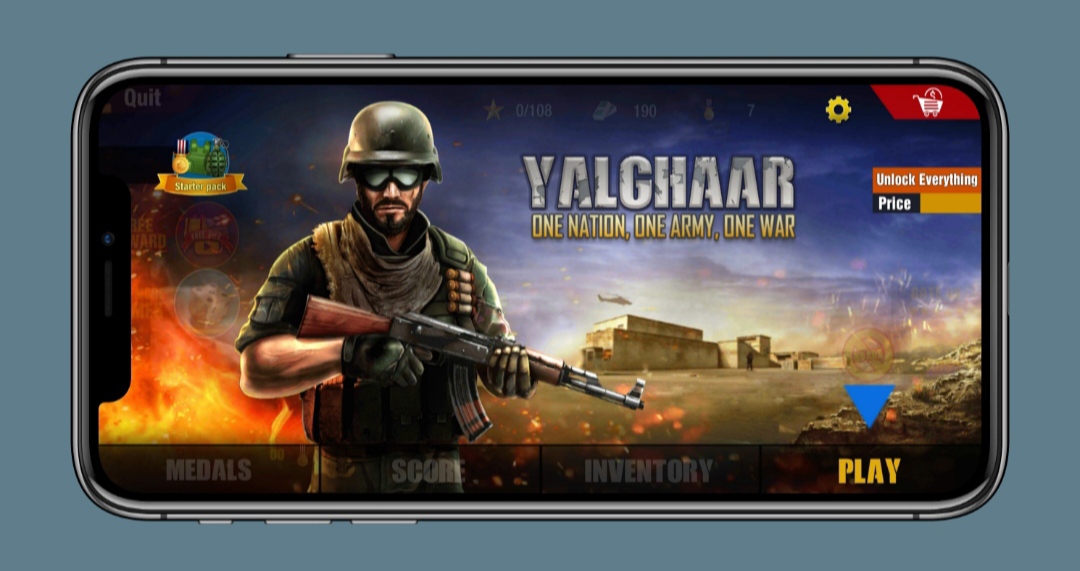 Yalghaar MOD APK (God Mode, Dumb Enemy) 1