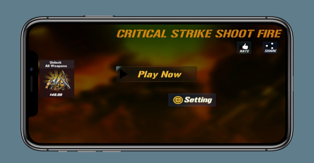 Critical Strike Shoot Fire MOD APK (God Mode) 1