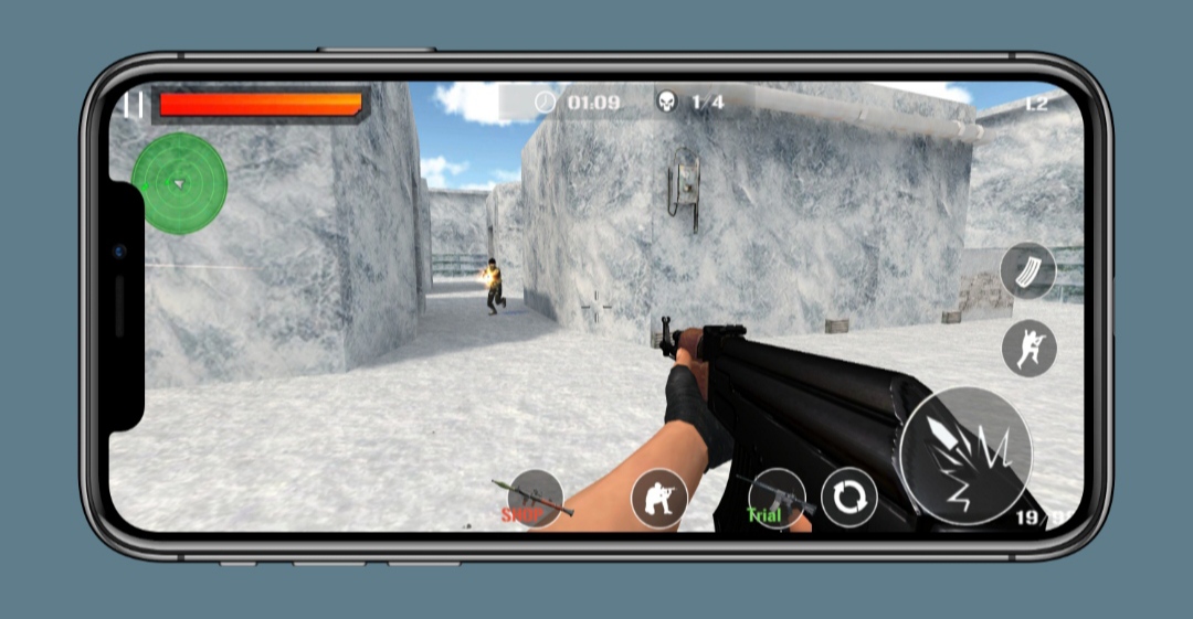 Critical Strike Shoot Fire MOD APK (God Mode) 3