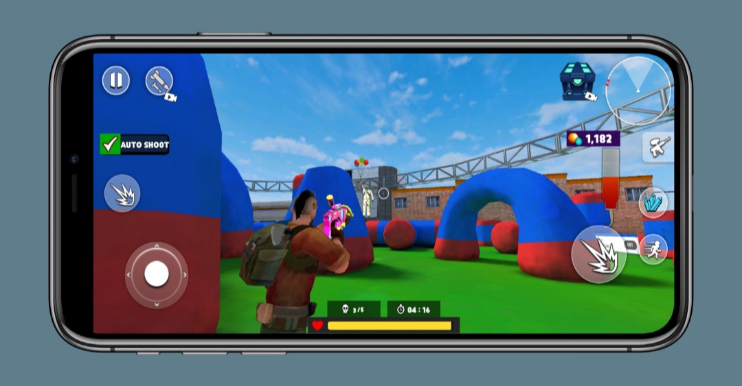 Paintball Shooting Game 3D MOD APK (Unlimited Money) 3