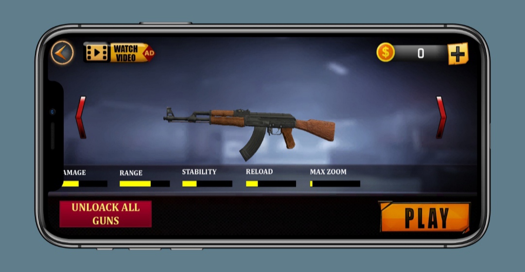 Real Commando Shooting MOD APK (God Mode, Dumb Enemy) 4