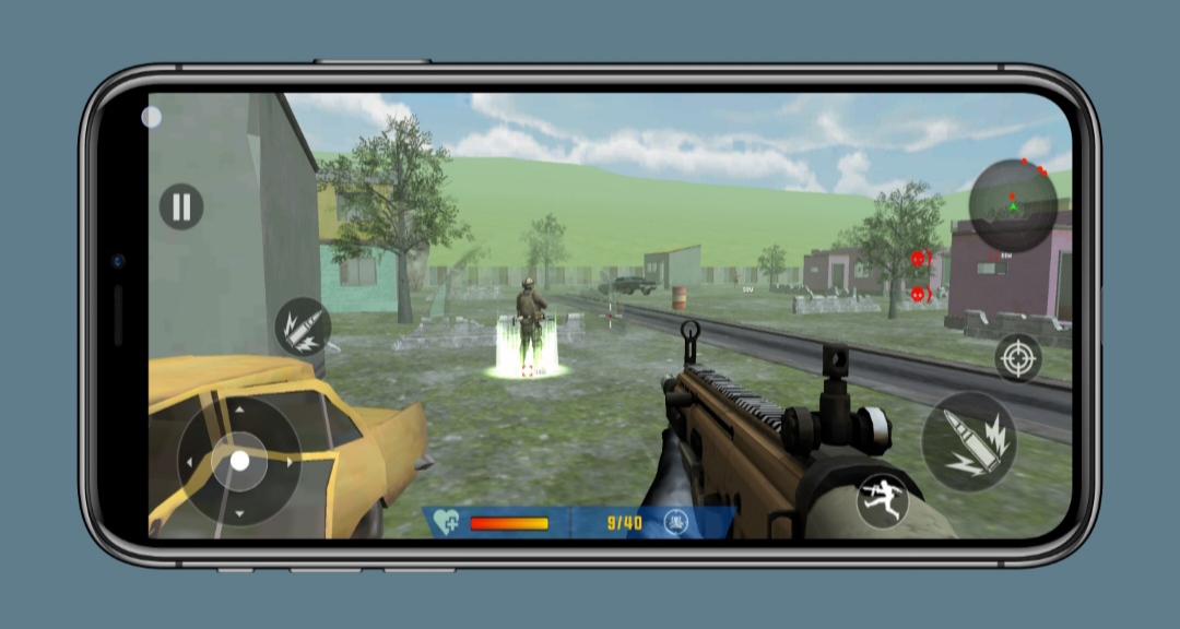 Commando Shooting MOD APK (Dumb Enemies) 5