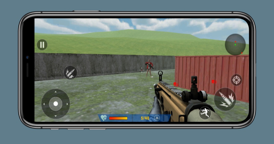 Commando Shooting MOD APK (Dumb Enemies) 4