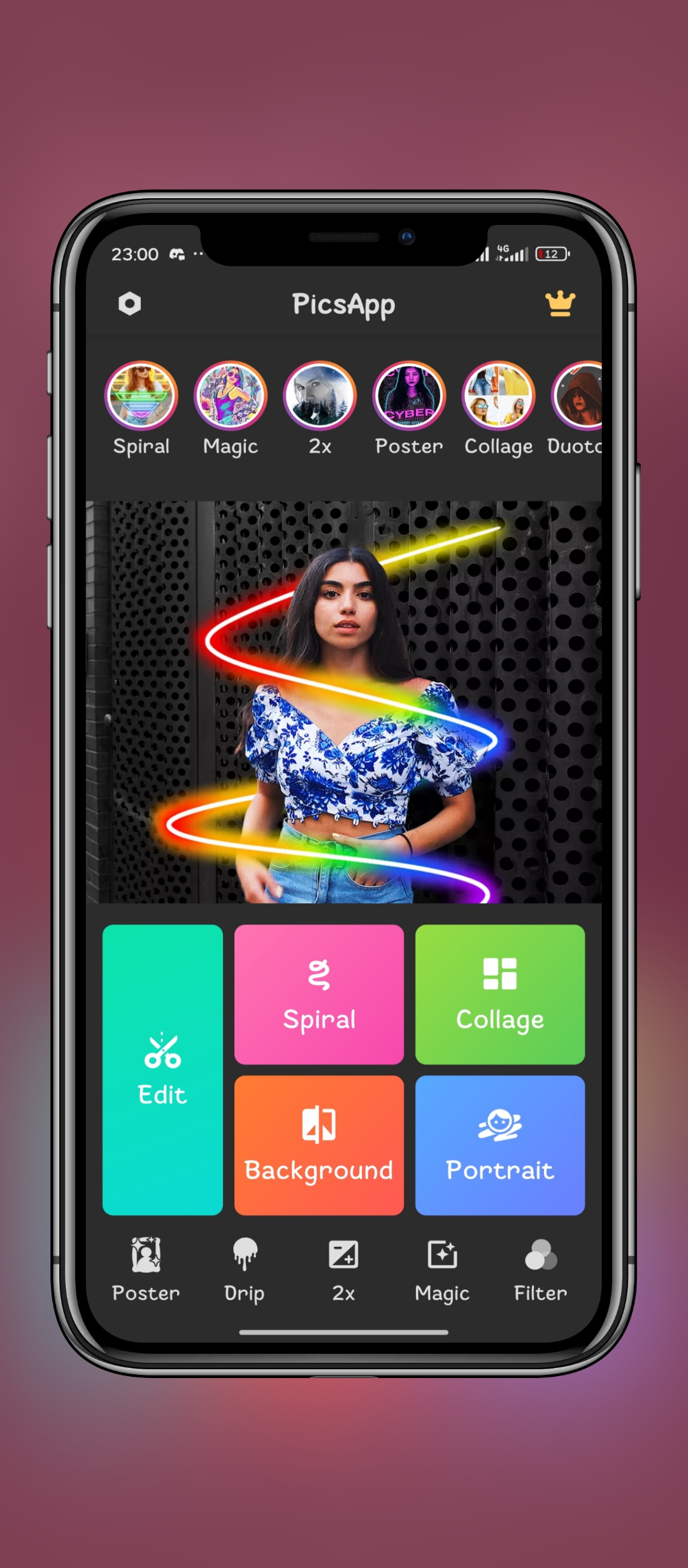 PicsApp Photo Editor APK + MOD (Pro Unlocked) 1