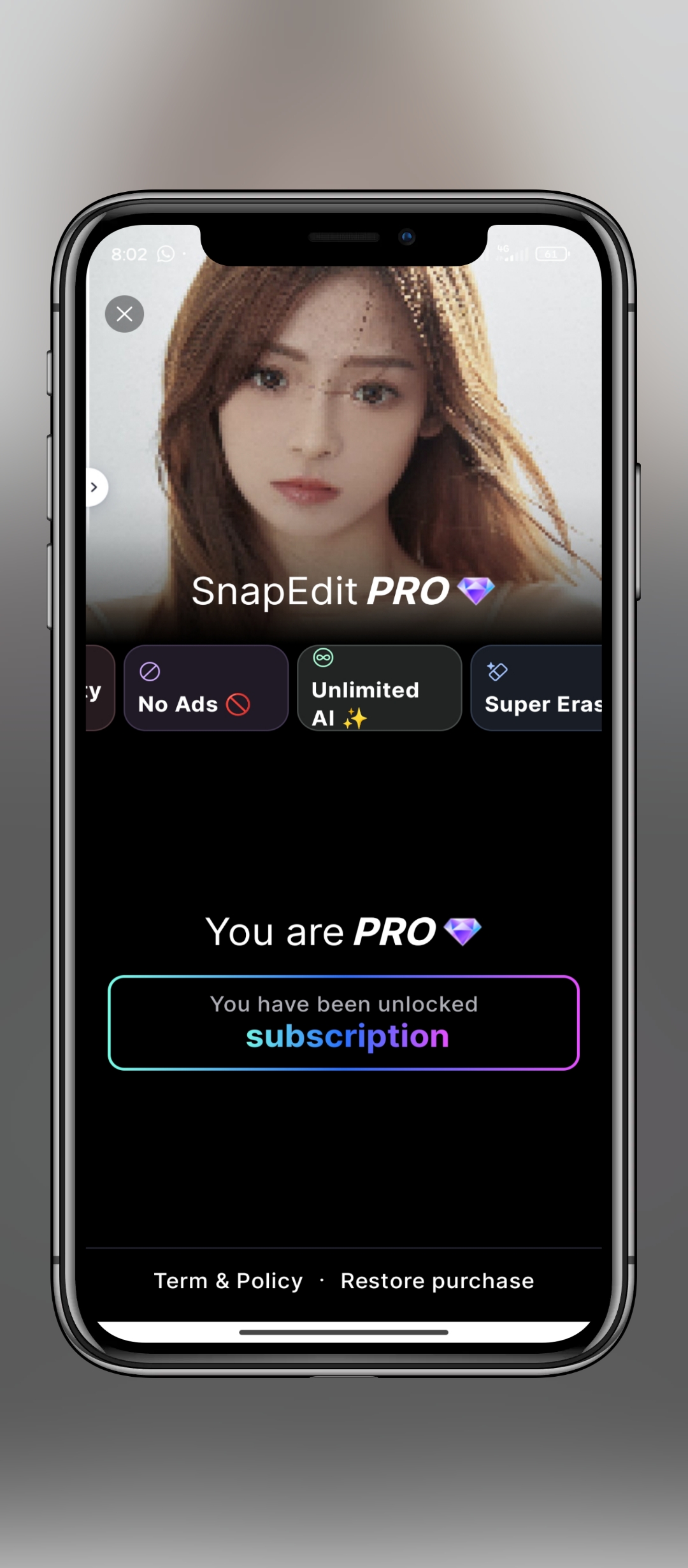 SnapEdit MOD APK (Pro Unlocked) 6