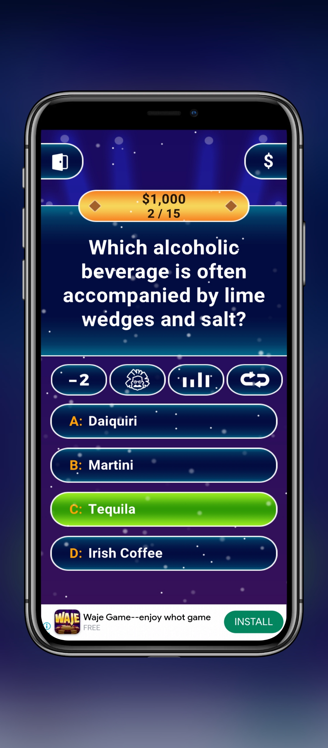 MILLIONAIRE TRIVIA Game Quiz MOD APK (Suggested answer) 5