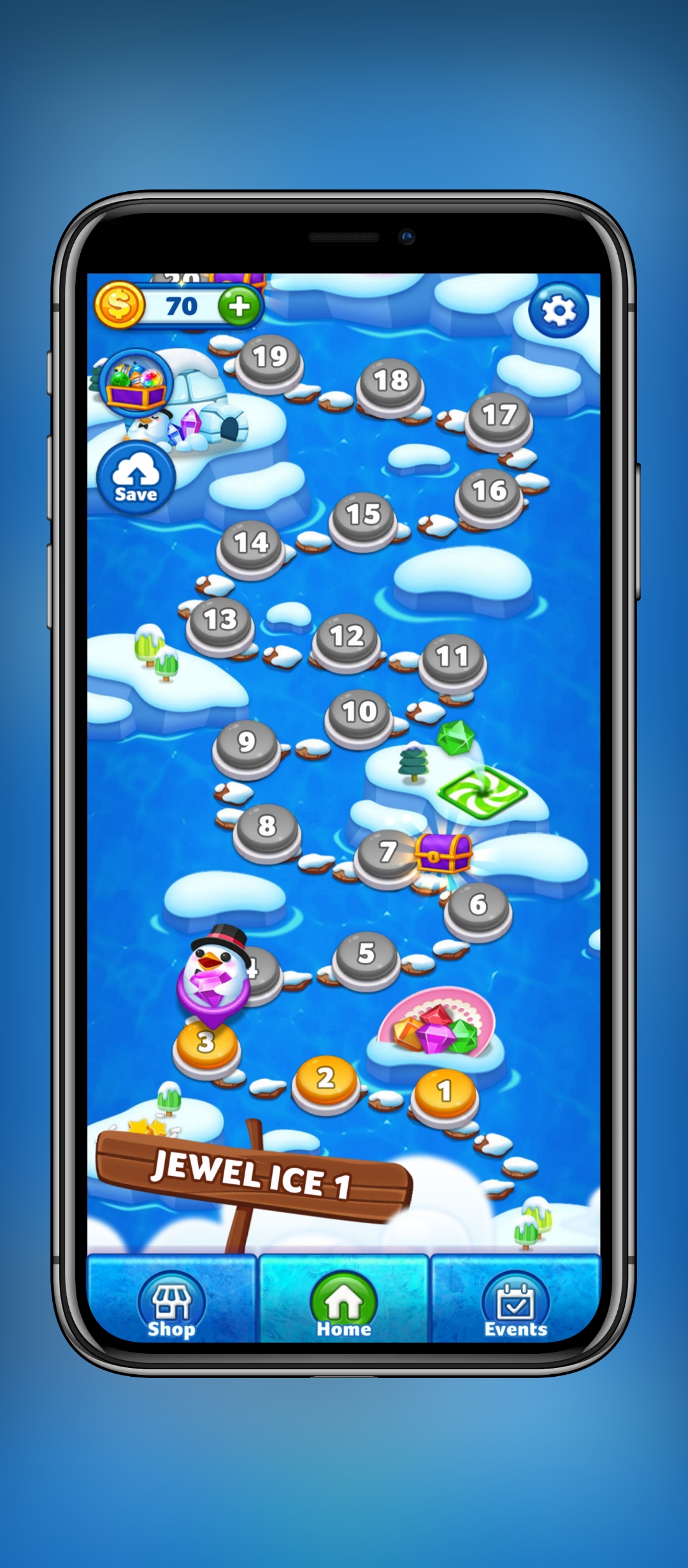 Jewel Ice Mania MOD APK (Auto Win) 4