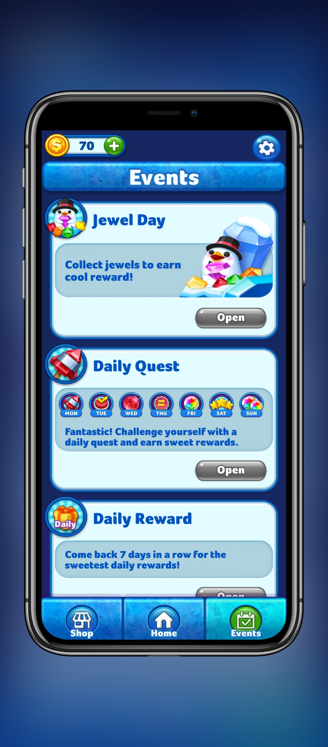 Jewel Ice Mania MOD APK (Auto Win) 6