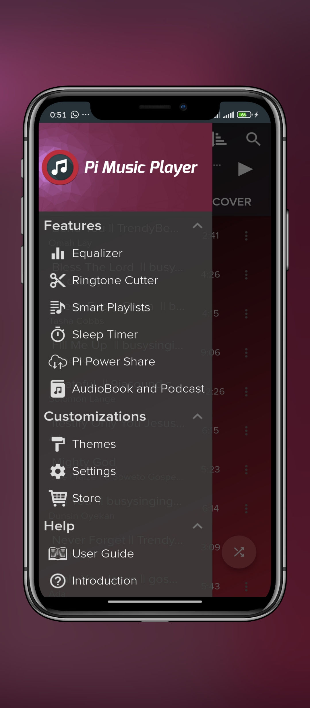 Pi Music Player MOD APK (Premium Unlocked) 6