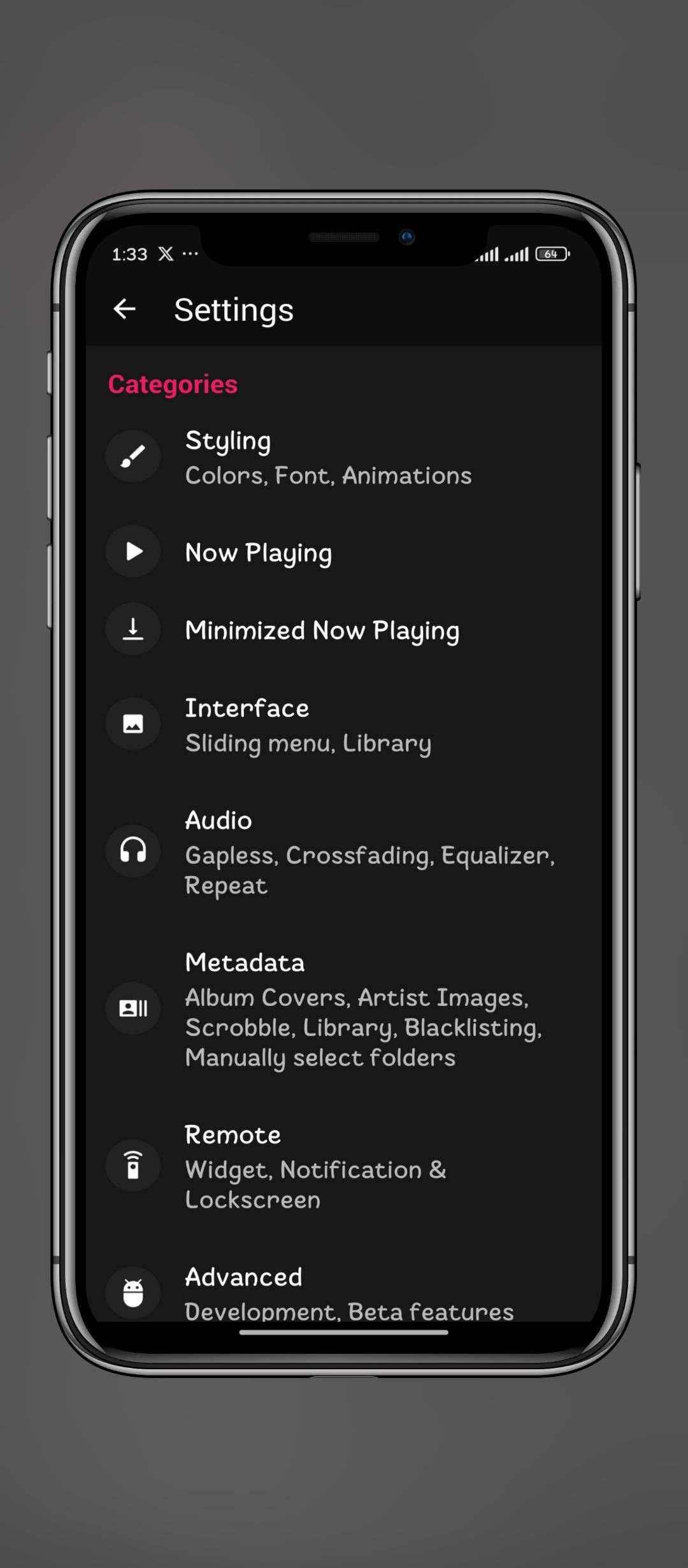 BlackPlayer EX Music Player APK (Patched/Mod Extra) 2