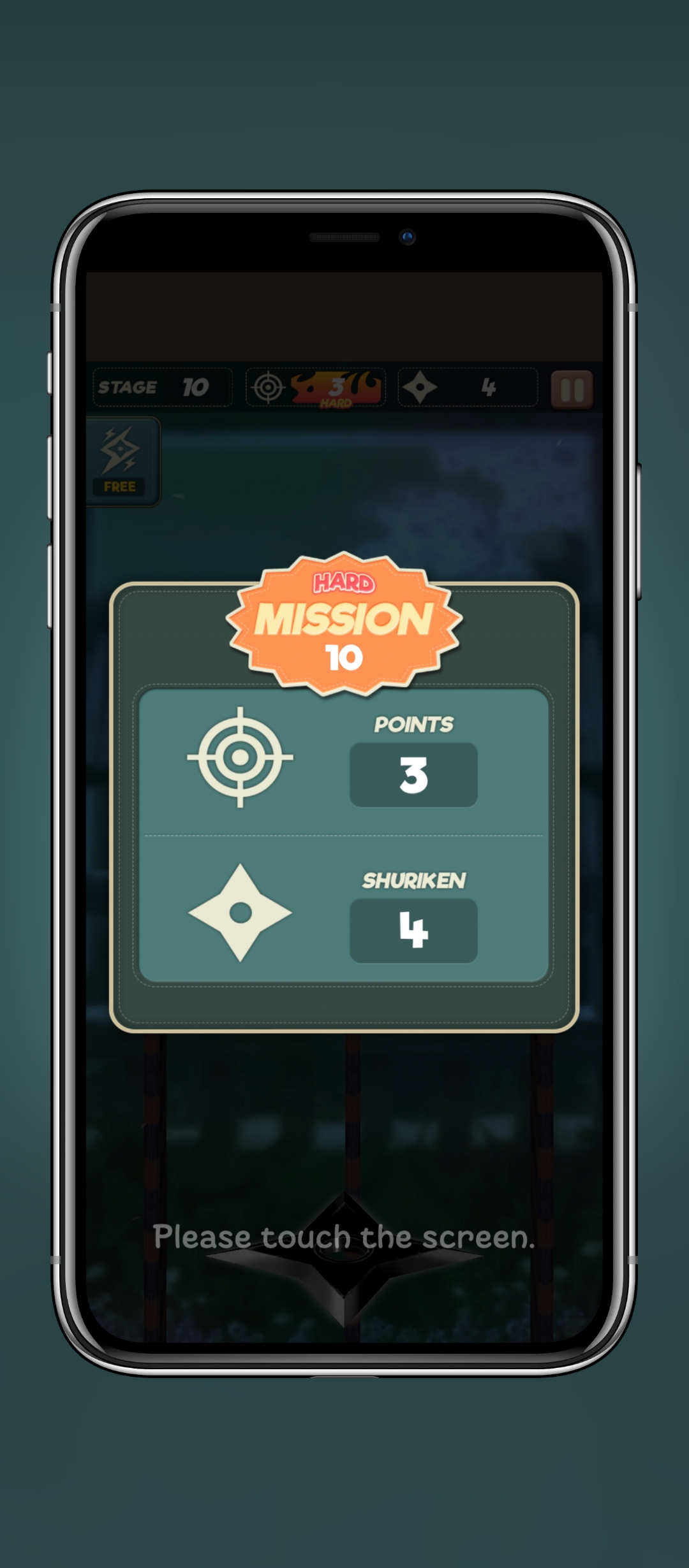 Ninja Star Shuriken MOD APK (Unlocked Shuriken) 3